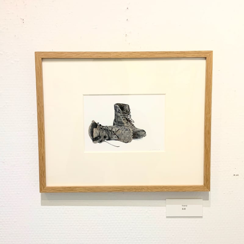 荻原美里さん 原画 荻原美里「friend / 友達」原画 ogihara misato | SPACE YUI