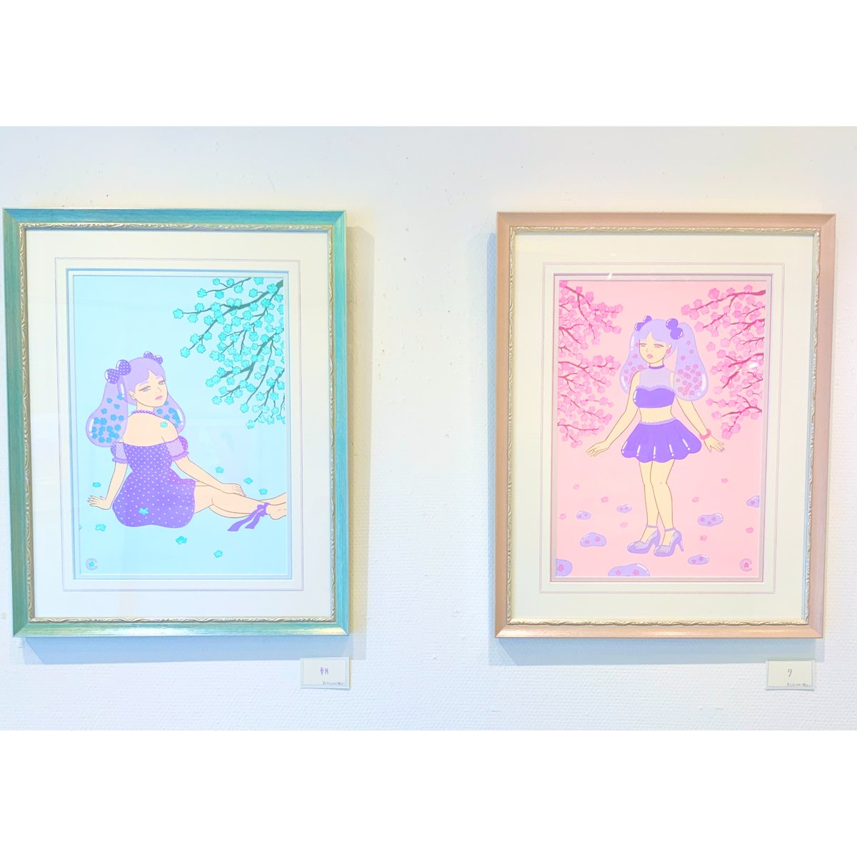 竹井千佳「朝」/ 原画 chika takei | SPACE YUI online shop