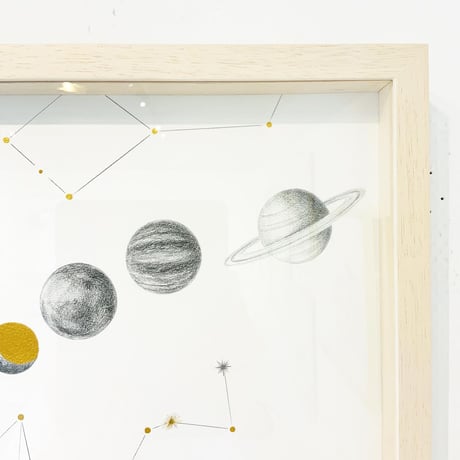 河井いづみ「星々」  izumi kawai  原画