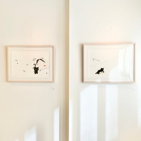 南伸坊「去年今年」版画