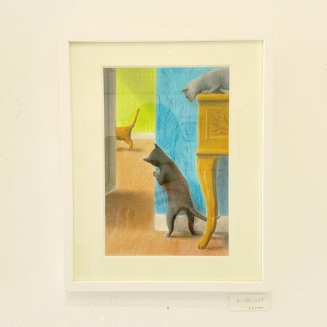 松本圭以子「あいつ何してる？」原画作品