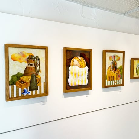 星野哲朗「青いデミタスカップ」原画作品
