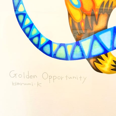 木村晴美「Golden opportunity」原画