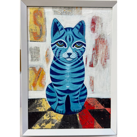シーノ・タカヒデ  「CHAT TIGRE'」原画