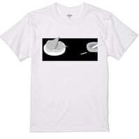 安西水丸Tシャツ「中国行きのスロウ・ボート」  柄
