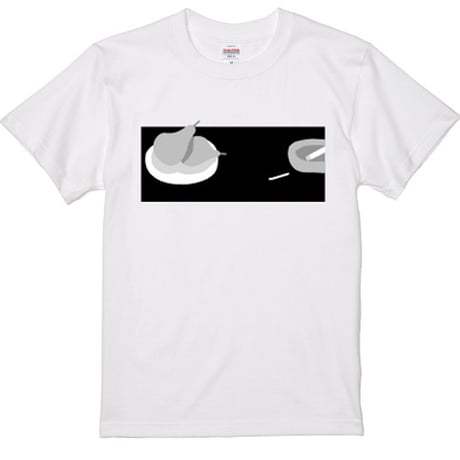 安西水丸Tシャツ「中国行きのスロウ・ボート」  柄