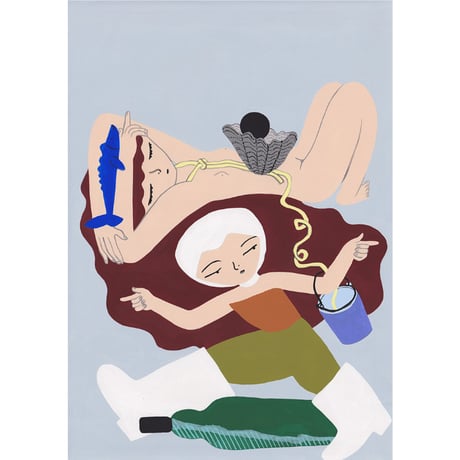 丸山一葉「魅惑の装置」原画作品