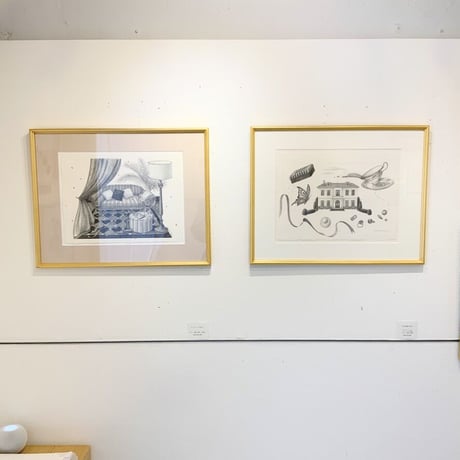 河井いづみ「パーティーのあと」  izumi kawai  原画