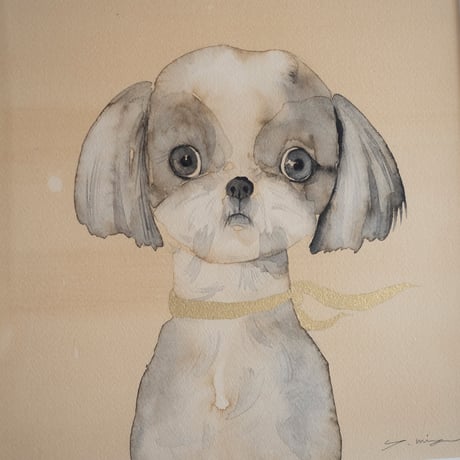 ミヤギユカリ「風」原画
