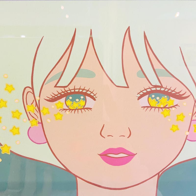 竹井千佳「Are you awake?」/ 原画 chika takei | SPACE YU 竹井千佳「Are you awake?」/ 原画 chika takei | SPACE YU