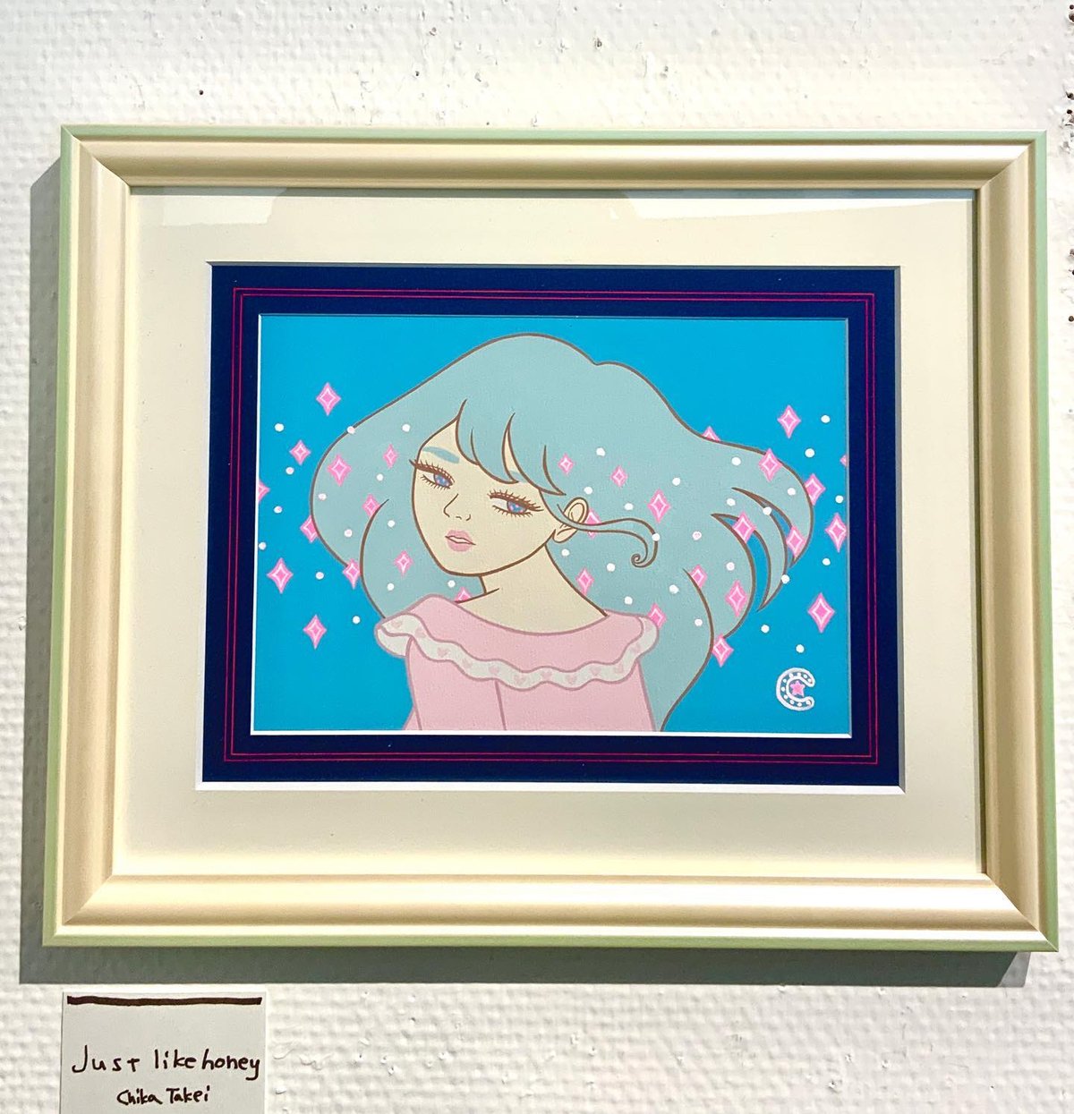 竹井千佳　原画 竹井千佳「Girls」/ 原画 chika takei | SPACE YUI online