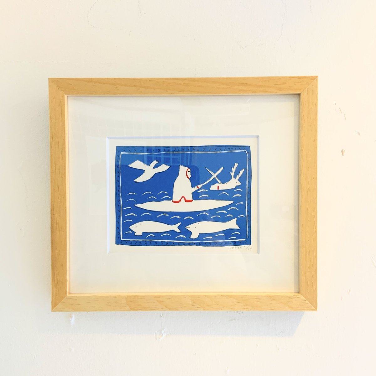 水生生物のモノクロアート作品 額50✖️60cm 水生生物のモノクロアート作品 額50✖️60cm 水生生物のモノクロアート作品