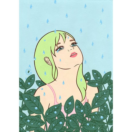 竹井千佳「カモフラージュ」/"camouflage" 原画　chika takei
