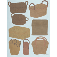 川上和生「籠道楽」原画作品