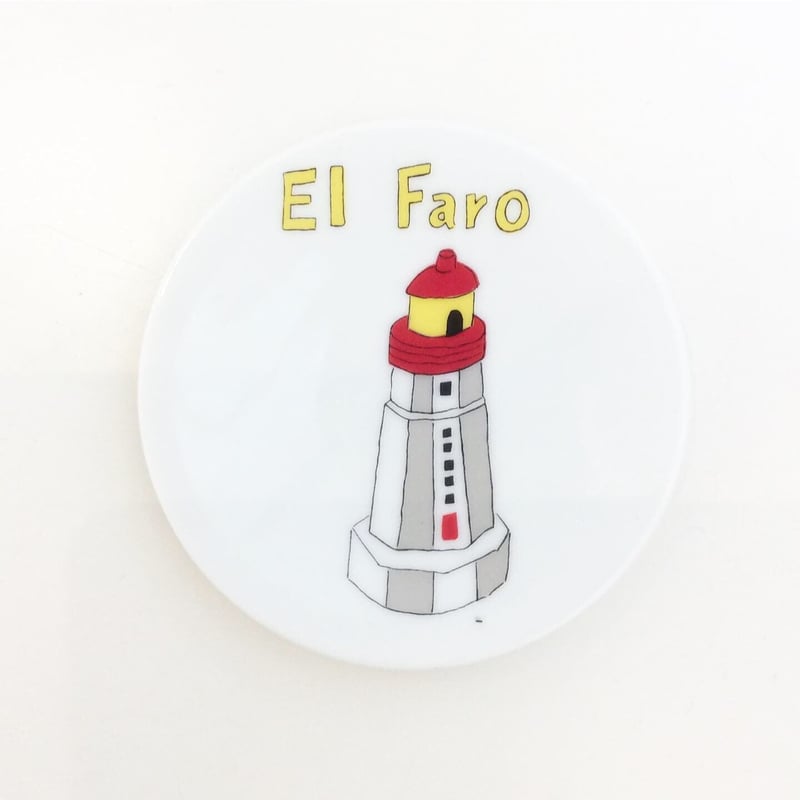 安西水丸グッズ「water point 小皿」 | SPACE YUI online shop