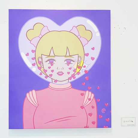 竹井千佳「ユニバース」/ 原画　chika takei