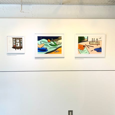 OTA Minami「3 秒の旅行」版画