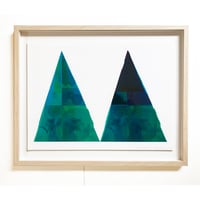 森 学「green」版画