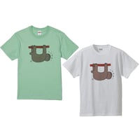 安西水丸Tシャツ「ナマケモノ」  柄
