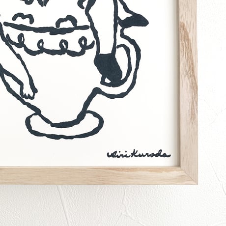 黒田愛里「TEA TIME」原画作品