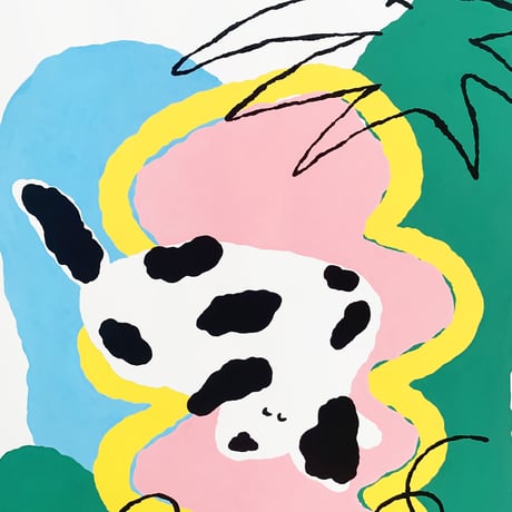 黒田愛里「AFTERNOON NAP」原画作品