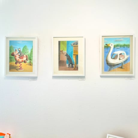 松本圭以子「あいつ何してる？」原画作品