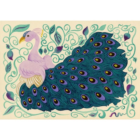 水沢そら「peacock」sora mizusawa 原画