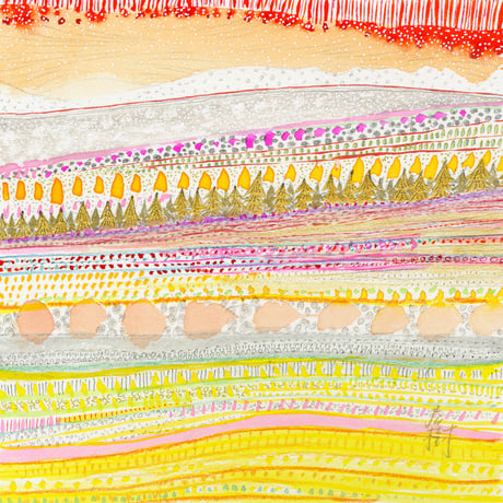 谷口広樹「時空を超えた階層に意識が浸透して」原画作品