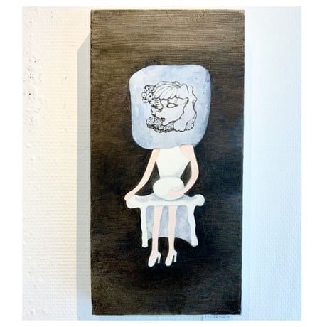 中村幸子「イスになるワンピース」  原画作品