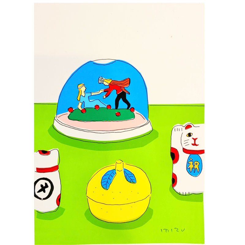 安西水丸「招き猫」 mizumaru anzai | SPACE YUI online shop