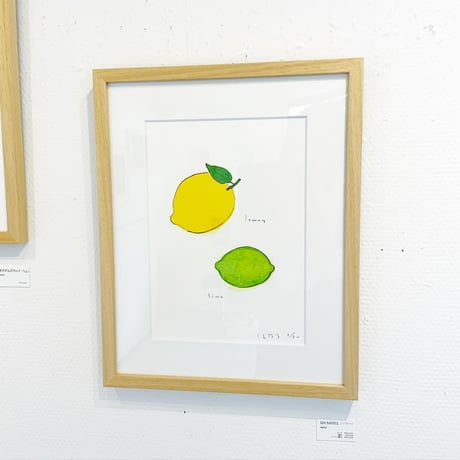 南伸坊「似たもの同士」版画作品