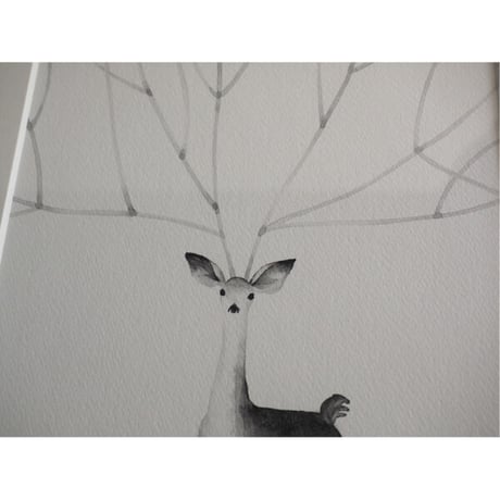 ミヤギユカリ「樹形」原画