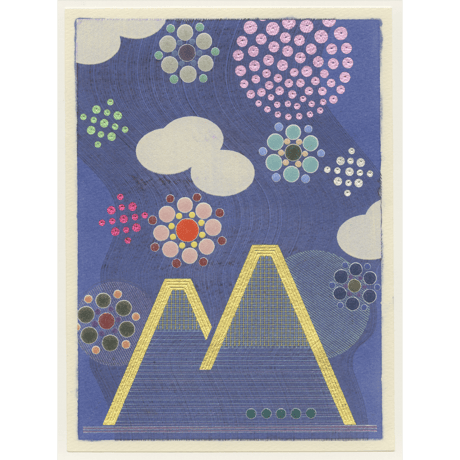 卯月俊光「あかあかや #8」  原画作品