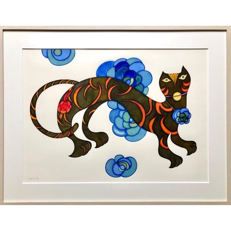 木村晴美「ローズキャット」原画