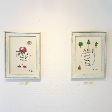 山田博之「ほしいものはほしい」原画 hiroyuki yamada