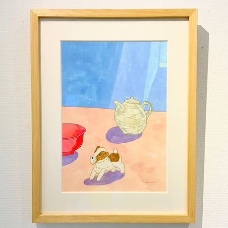 藤本巧「身近な場面」fujimoto takumi 原画