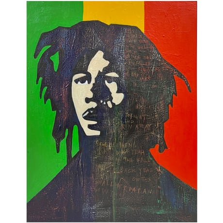 シーノ・タカヒデ 「BOB MARLEY」原画
