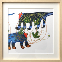 木村晴美「グッドポジション」原画