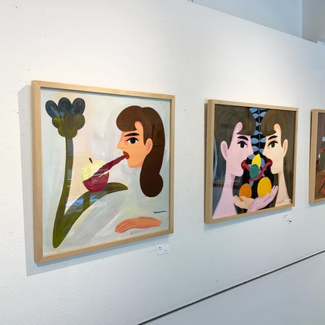 中村桃子「体験」原画
