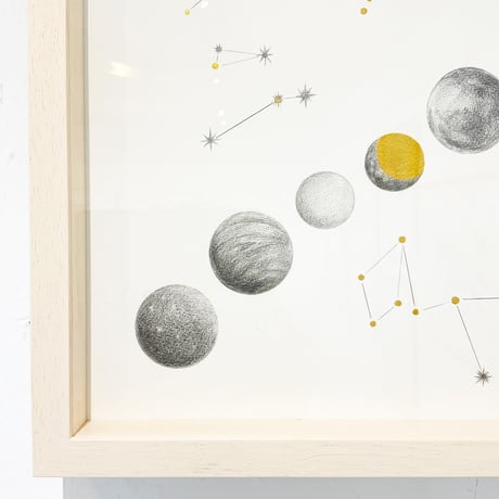河井いづみ「星々」  izumi kawai  原画