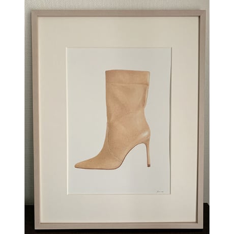 門川洋子「Z-Leather Boots」（原画）