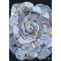 長谷川洋子「白薔薇 ― 静謐の光」yoko hasegawa
