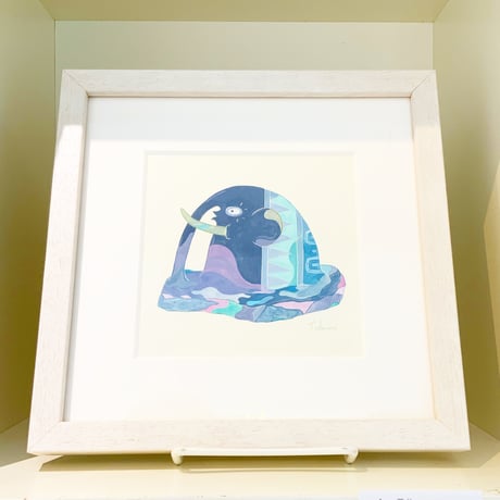 藤本巧「ぞうの置物」原画