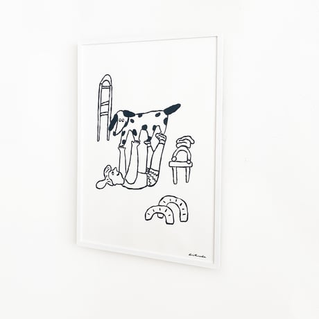黒田愛里「TRAINING」原画作品