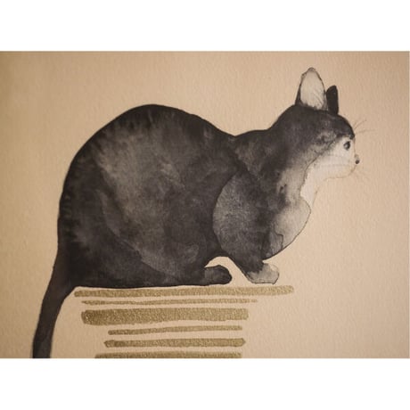ミヤギユカリ「眺望」原画