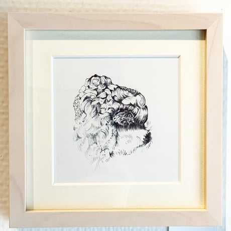 中村幸子「DOG 4」  原画