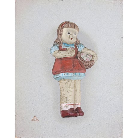 チカツタケオ「解体で発見された過去」原画  chikatsu takeo
