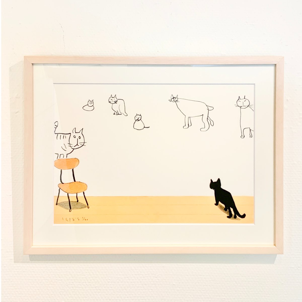 南伸坊「美術の秋」版画 | SPACE YUI online shop