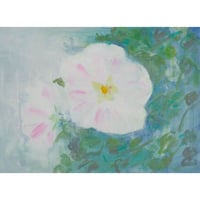 小池アミイゴ「芙蓉の花」版画
