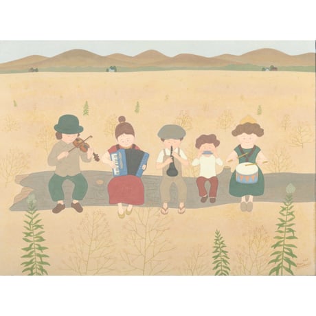 川上和生「枯野」原画作品